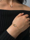 Gold Trio of Hoops Bracelet