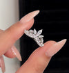 Princess Tiara Wishbone Ring