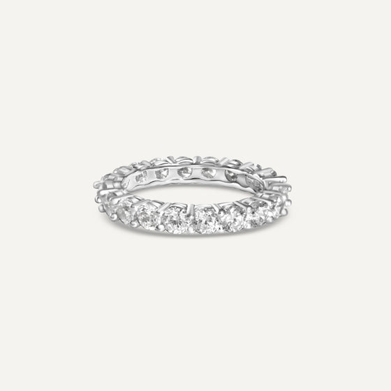 Round Cut Eternity Ring