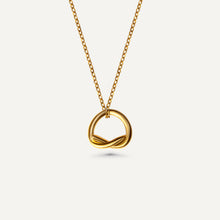  Gold Knot Pendant Necklace