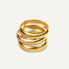 Statement Gold Nova Bangle