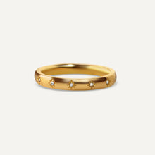  Gold Esther Star Band Ring