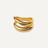 Double Wave Ring