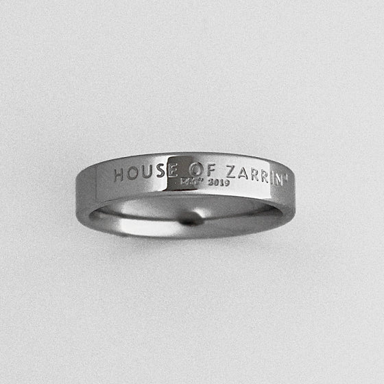 House of Zarrin Narrow Trademark Ring® - HOUSE OF ZARRIN