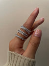 'Jocelyn' Leaf Eternity Ring - HOUSE OF ZARRIN