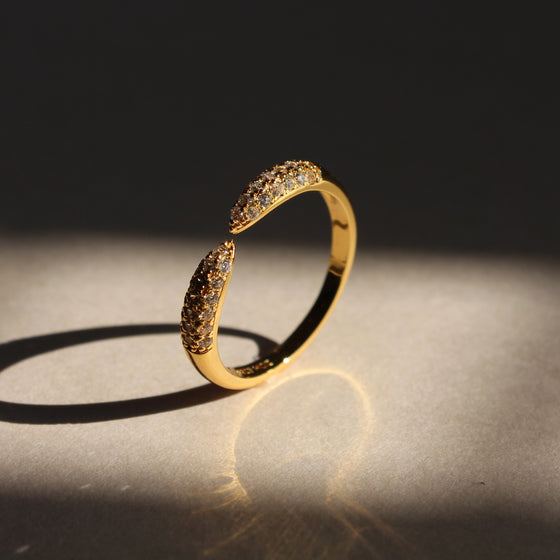 Pavé Bengal Claw Ring - HOUSE OF ZARRIN